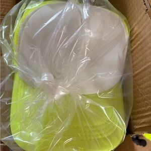 Neon Yellow Baseball Cap - Bright Solid Color